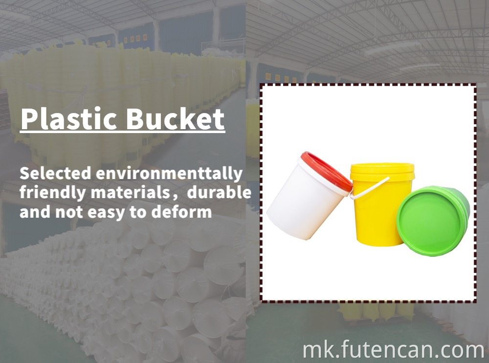 plastic bucket